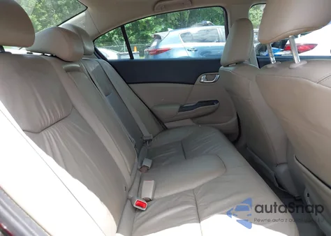 2012 Honda Civic Ex-L из США, поврежденный, VIN 2HGFB2F90CH542772